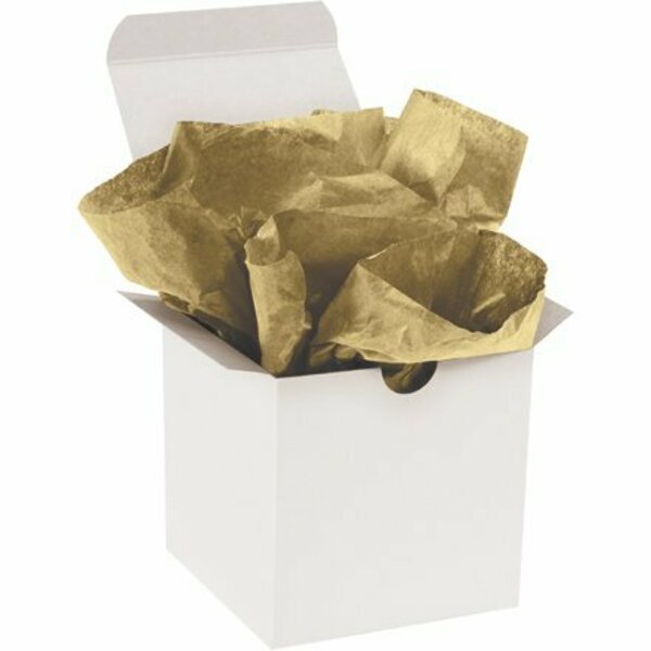 Bsc Preferred 20 x 30'' Metallic Gold Gift Grade Tissue Paper, 200PK S-9832